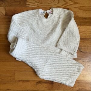Zara textured knit set